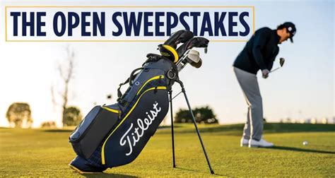 Titleist Sweepstakes .